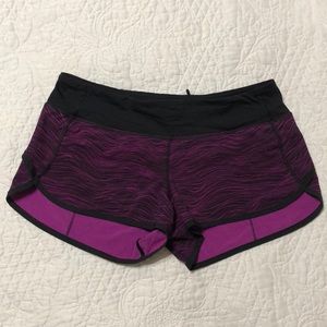 Lululemon speed shorts